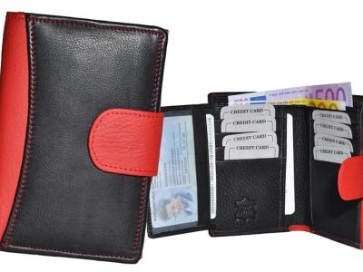 Dámská kožená peněženka Leontýna