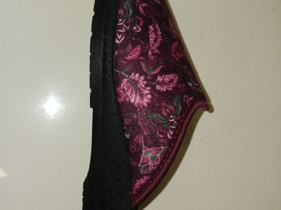 Domácí obuv Jirásek bordo