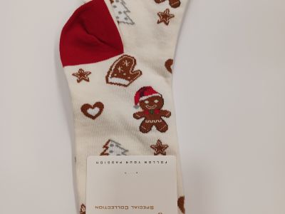 VÁNOČNÍ PERNÍČKY ponožky velikost 35-37