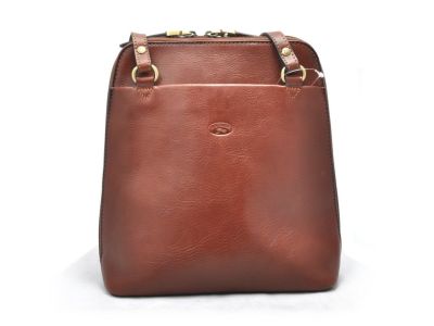 Kožený batoh Camel