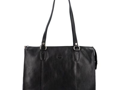 Dámská kožená kabelka přes rameno KATANA Frankye černá