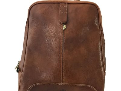 Kožený batoh Camel