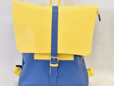 Batoh modrožlutý FLAVO