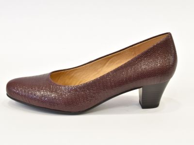 Dámská lodička Caprice bordó