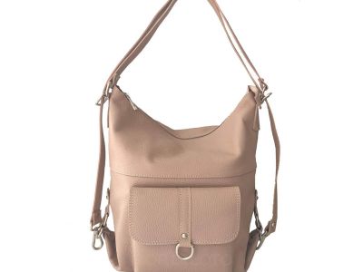 Elegantní kabelkobatoh růžový