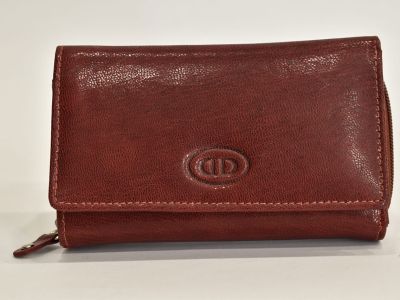 Peněženka dámská kožená Vladěna čokoládová hnědá