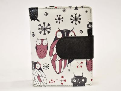 DÁMSKÁ KOŽENÁ PENĚŽENKA SOVA