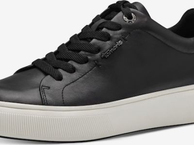 Tamaris Tenisky černá kůže