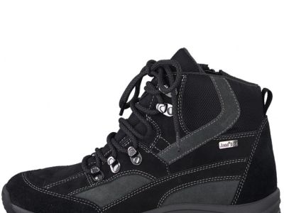 Kotníkové boty Jana Black/Graphite