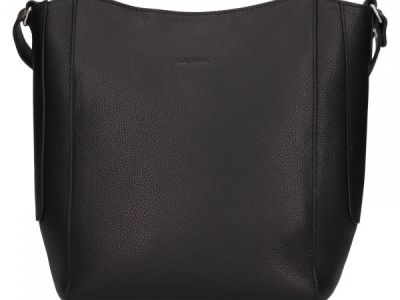 KOŽENÁ KABELKA ČERNÁ CAROL SELWA