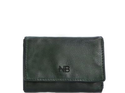 kožená mini peněženka NOELIA BOLGER zelená