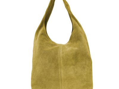 Dámská taška/pytel z velurové kůže