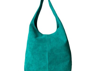 Dámská taška/pytel z velurové kůže