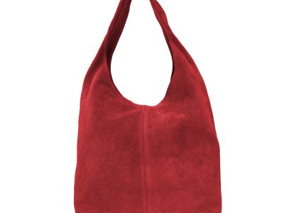 Dámská taška/pytel z velurové kůže