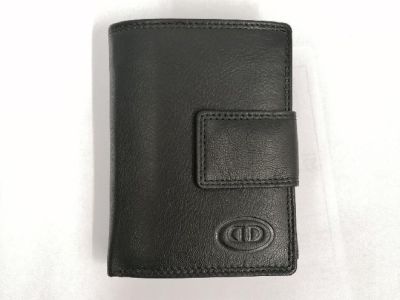 KOŽENÁ PENĚŽENKA ČERNÁ