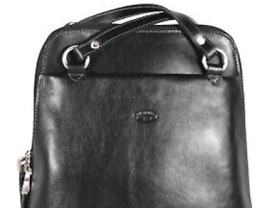 Kožený batoh Katana černá