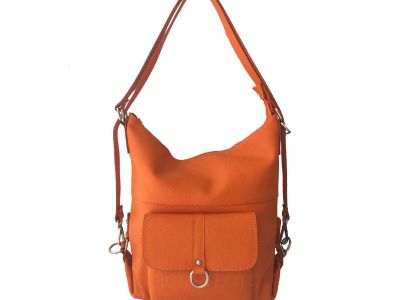 Dámský kabelko/batoh z hovězí kůže