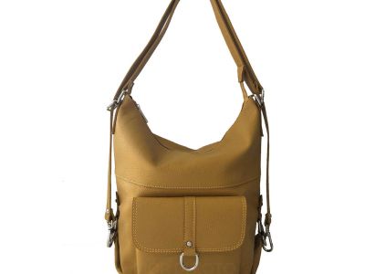 Dámský kabelko/batoh z hovězí kůže