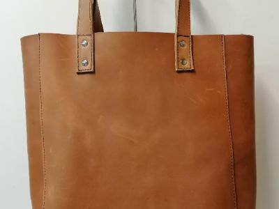 Taška nákupní kožená