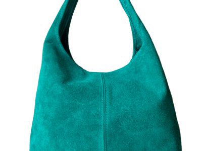 Kožená kabelka Valerie tyrkysová